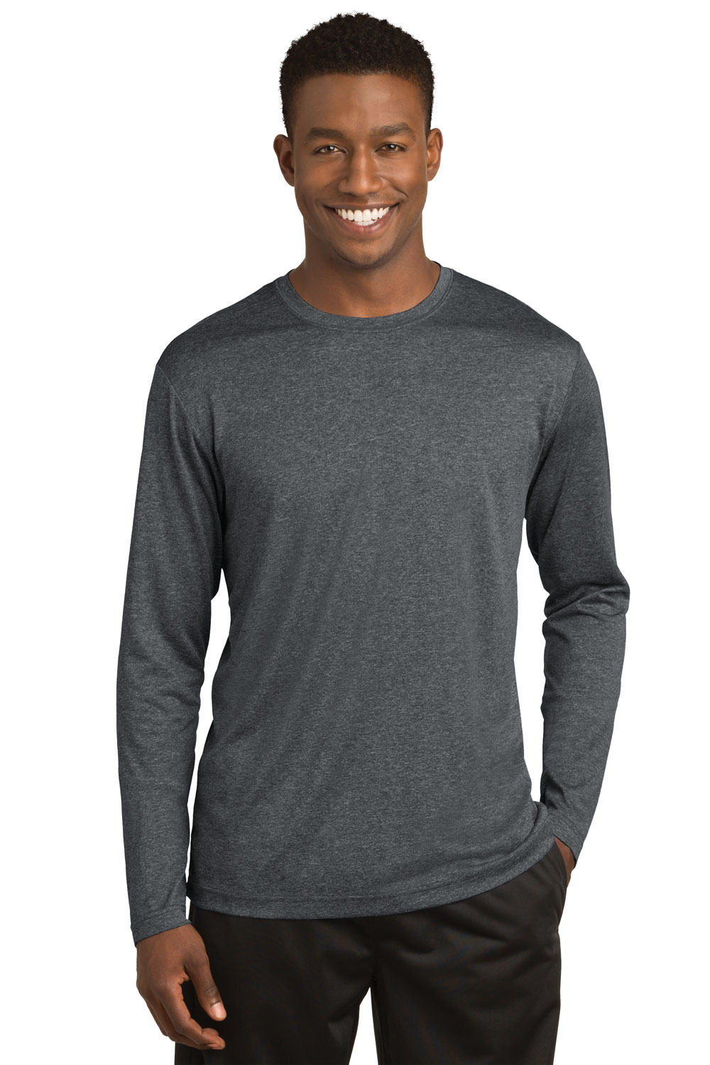 Sport-Tek®  Long Sleeve Heather Contender™ Tee
