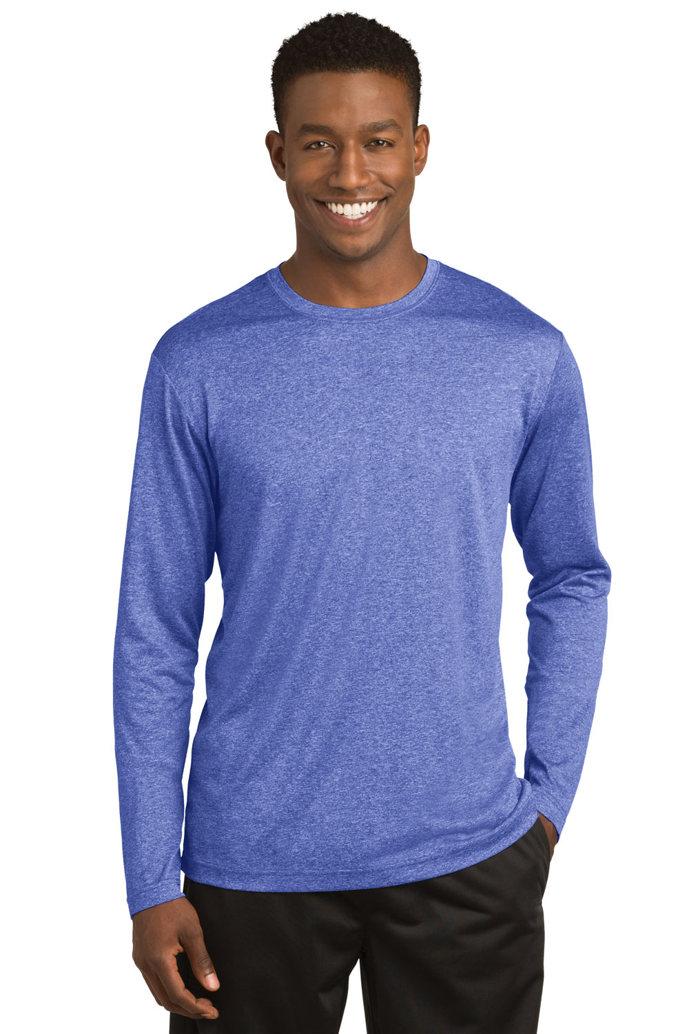 Sport-Tek®  Long Sleeve Heather Contender™ Tee