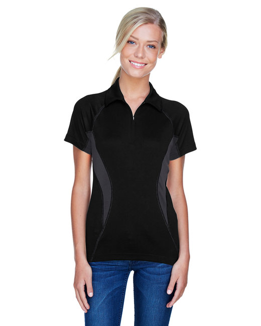 North End Ladies' Serac UTK cool?logik™ Performance Zippered Polo