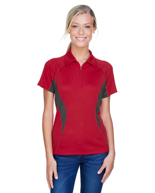North End Ladies' Serac UTK cool?logik™ Performance Zippered Polo