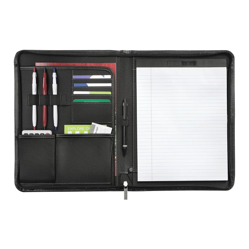 Metropolitan Zippered Padfolio