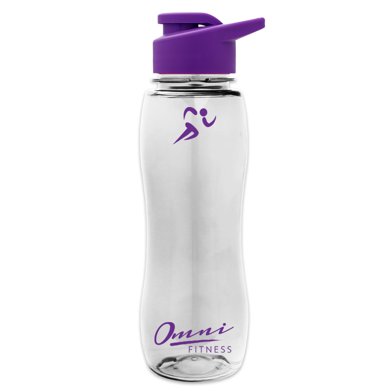 Slim Grip - 25 oz.  Bottle - Drink-thru Lid