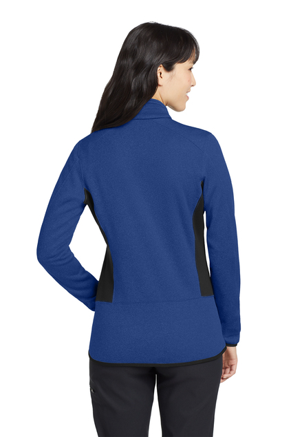 Eddie Bauer® Ladies Full-Zip Heather Stretch Fleece Jacket