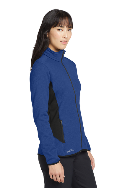 Eddie Bauer® Ladies Full-Zip Heather Stretch Fleece Jacket