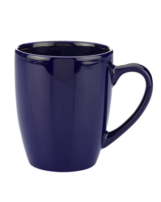 Prime Line 12oz Contemporary Challenger Café Ceramic Mug ( 24-Pac
