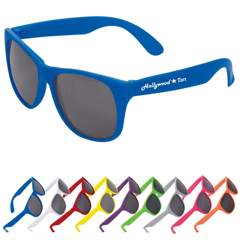 Single-Tone Matte Sunglasses