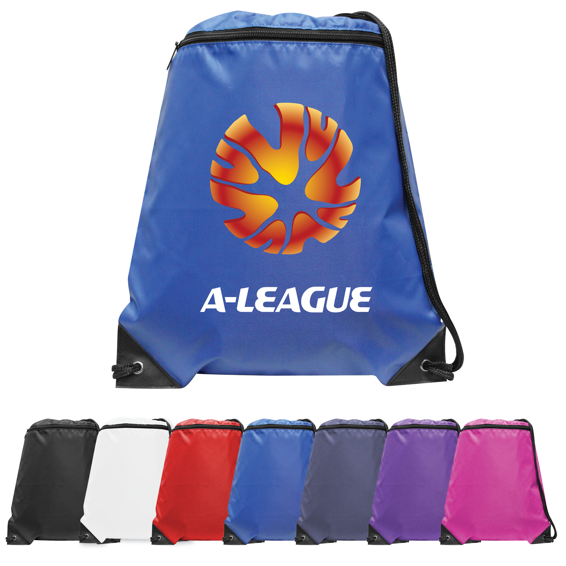 Brand Gear™ Olympia Drawstring Backpack™