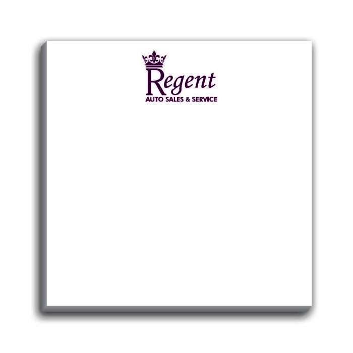 Paper Note Pad 3 x 3, 25 pages, w/ magnet