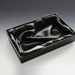 Glass Award Paperweight - 3” X 5” X 3/4”