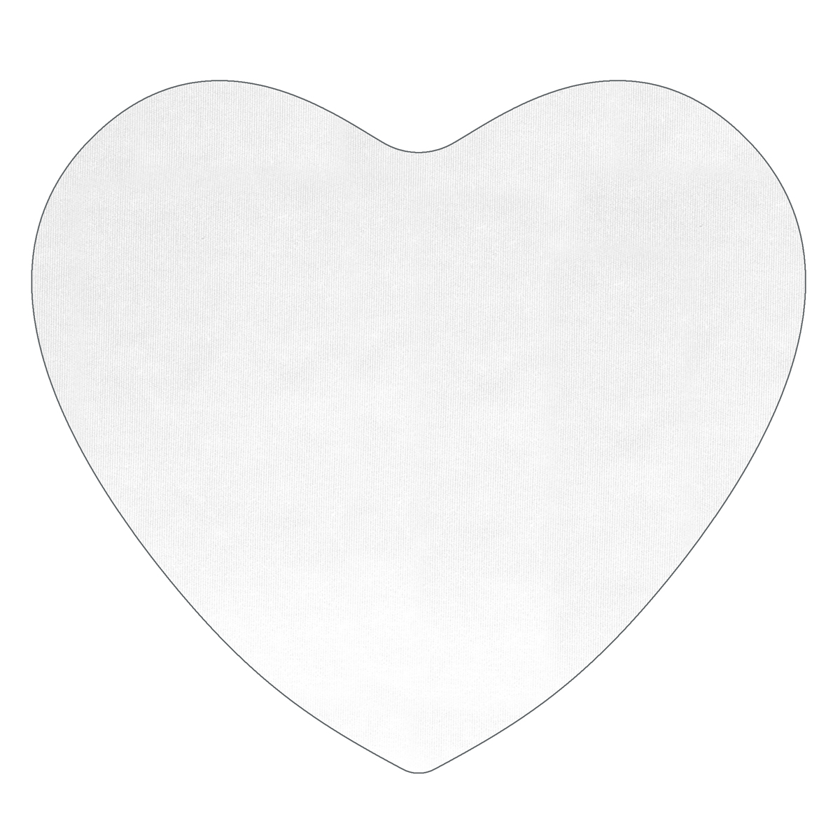 Heart Shaped Microfiber Cleaning Cloths in Polybag