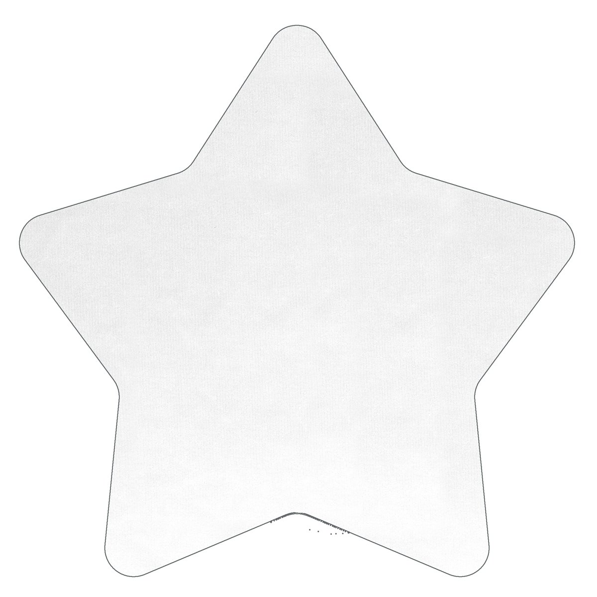 Star Shaped Microfiber Cleaning Cloths in Polybag