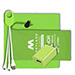 Mobile Tech Wall Charging Kit in Microfiber Cinch Pouch