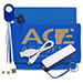 Mobile Tech Power Bank Accessory Kit with Charging Cables and Mic