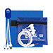 Mobile Tech Charging Cables and Earbud Kit in Zipper Pack Compone