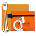 Mobile Tech Charging Cables and Earbud Kit in Zipper Pack Compone