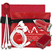 Mobile Tech Home and Auto Charging Kit with Earbuds and Microfibe