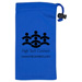 Spot Color Microfiber Drawstring Pouch
