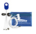 Mobile Tech Earbud and Charging Cables Kit In Translucent Carabin