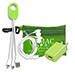 Mobile Tech Earbud and Charging Kit in Translucent Carabiner Zipp