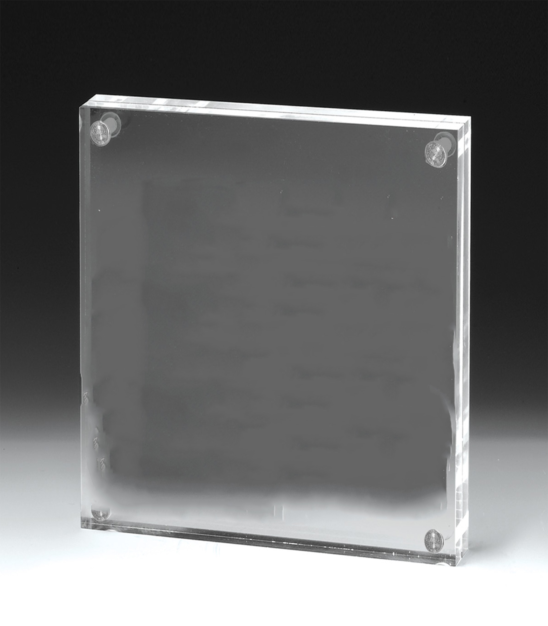 Clear Acrylic Entrapment Frame - 6-3/4