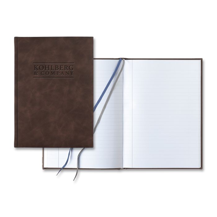 Chia Slim Grande Lined White Page Journal