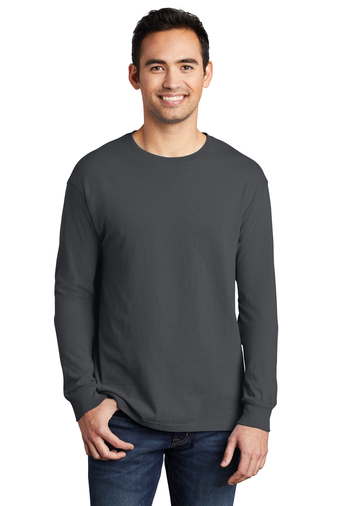 Port & Company® Beach Wash™ Garment-Dyed Long Sleeve Tee