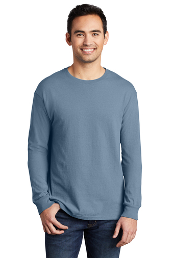 Port & Company® Beach Wash™ Garment-Dyed Long Sleeve Tee