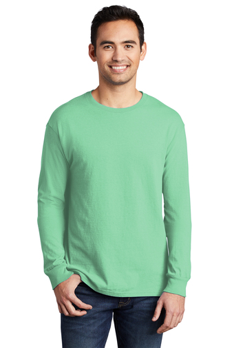 Port & Company® Beach Wash™ Garment-Dyed Long Sleeve Tee