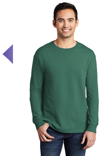Port & Company® Beach Wash™ Garment-Dyed Long Sleeve Tee