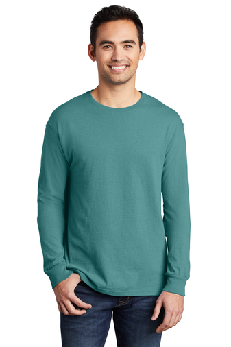Port & Company® Beach Wash™ Garment-Dyed Long Sleeve Tee
