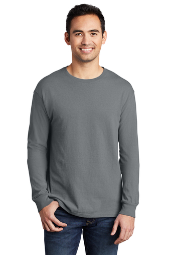 Port & Company® Beach Wash™ Garment-Dyed Long Sleeve Tee