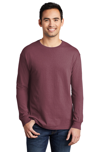 Port & Company® Beach Wash™ Garment-Dyed Long Sleeve Tee
