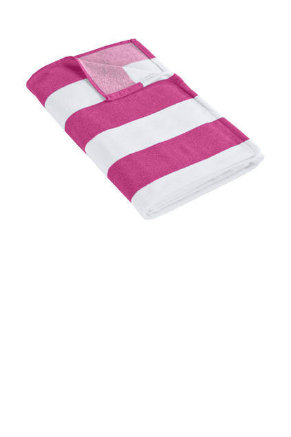 Port Authority® Cabana Stripe Beach Towel