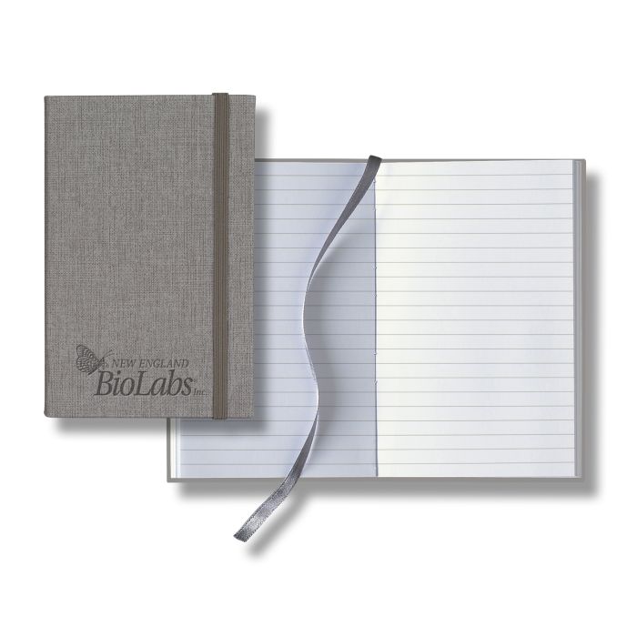 Linen Banded Pico Lined White Page Journal