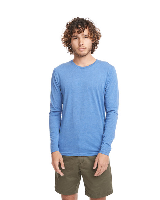 Men's Triblend Long-Sleeve Crew