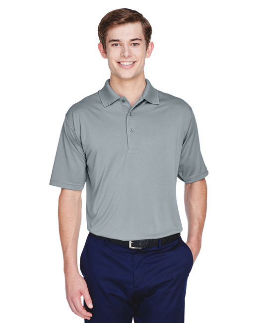 UltraClub Men's Cool & Dry 8-Star Elite Performance Interlock Pol