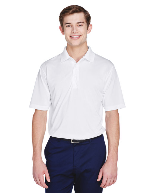 UltraClub Men's Cool & Dry 8-Star Elite Performance Interlock Pol