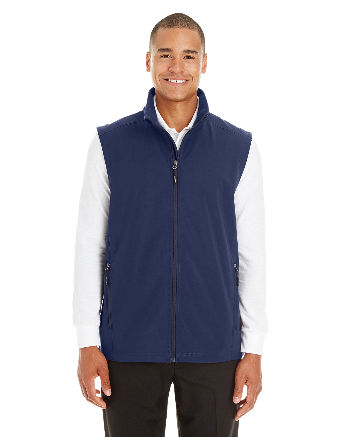 Men's Cruise Two-Layer Fleece Bonded Soft Shell Vest