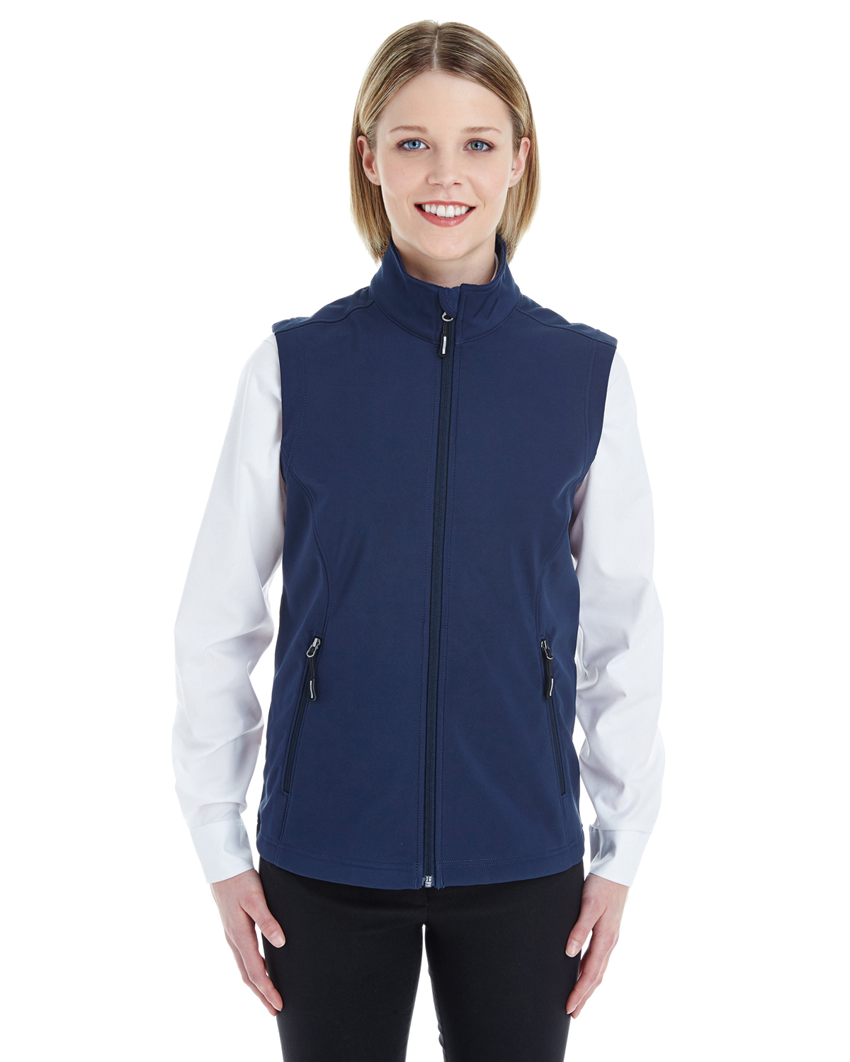 Ladies' Cruise Two-Layer Fleece Bonded Soft Shell Vest