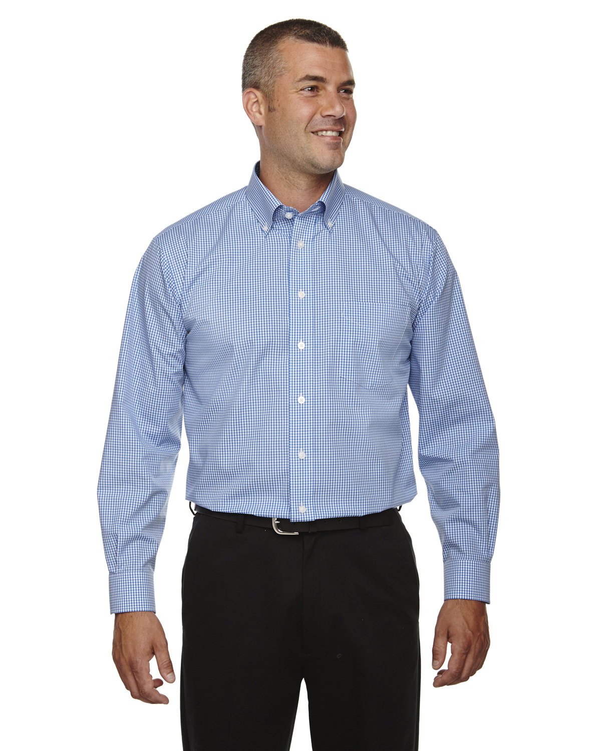 Men's Crown Woven Collection® Gingham Check