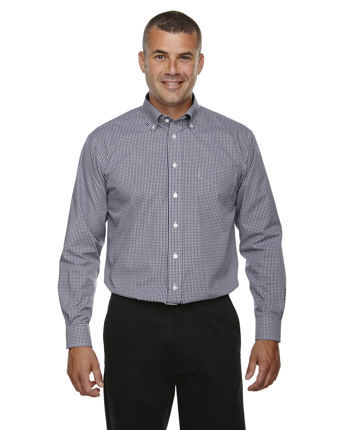 Men's Crown Woven Collection® Gingham Check