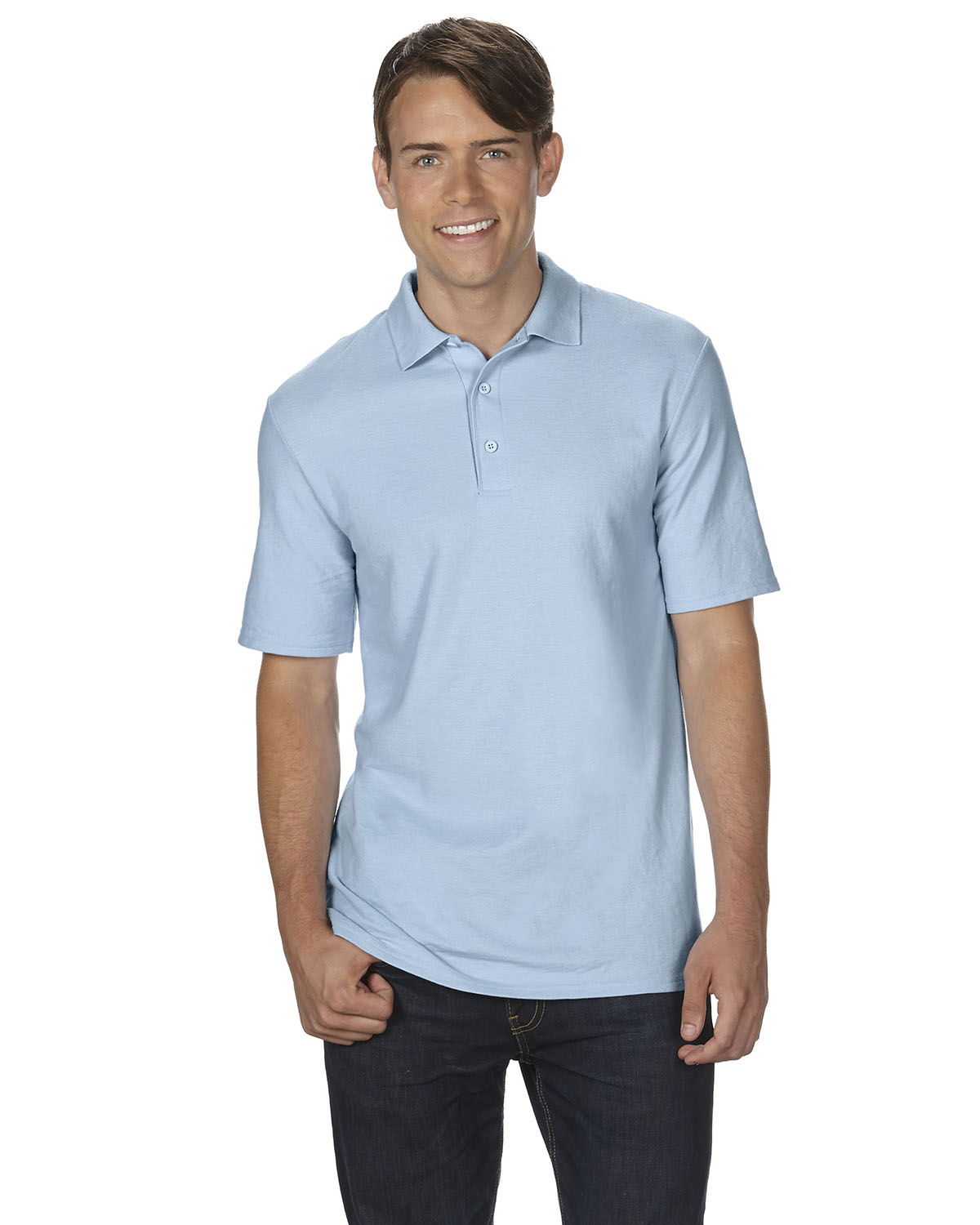 Adult Double Piqué Polo