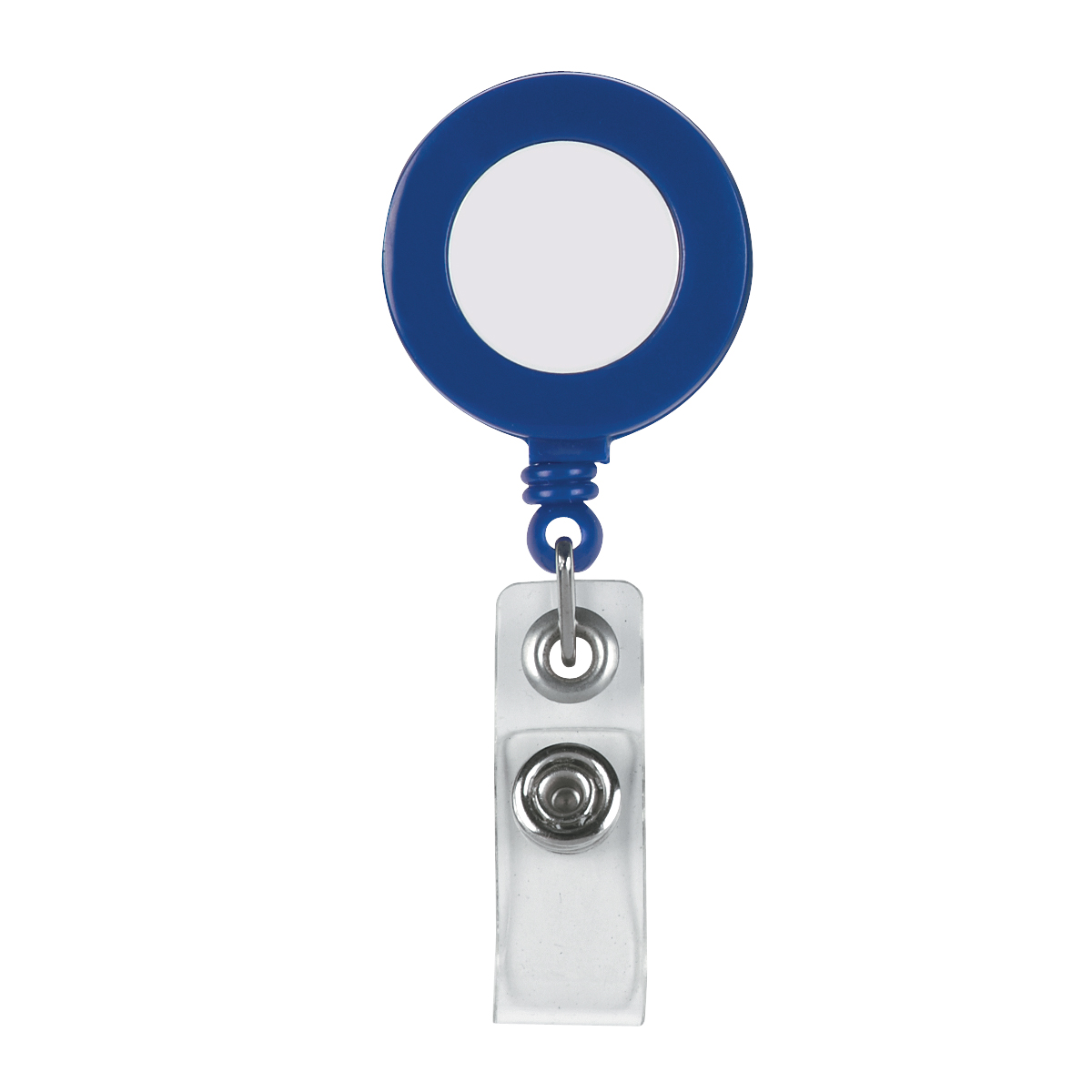 Retractable Badge Holder with Laminated Label