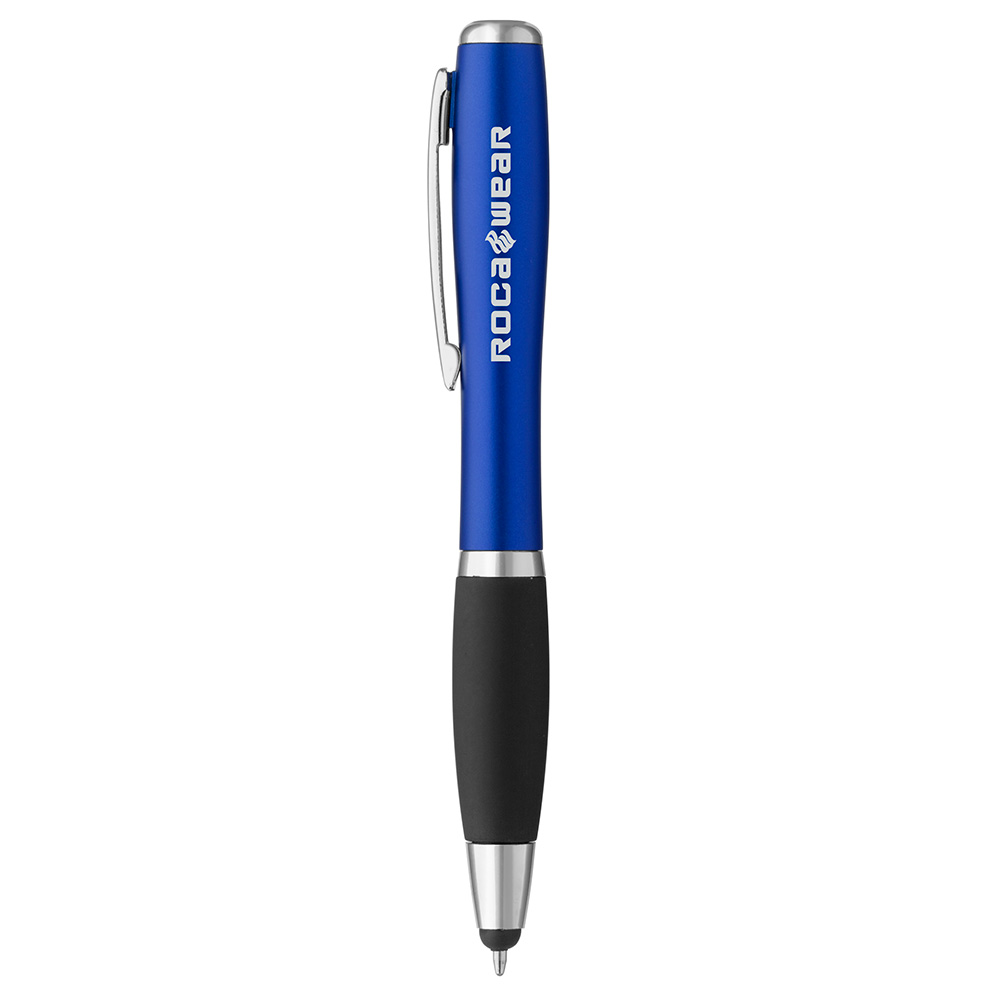 Curvaceous Stylus Ballpoint With Light