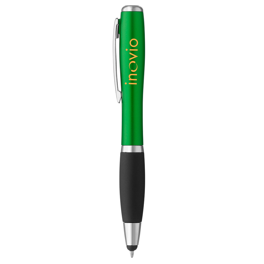 Curvaceous Stylus Ballpoint With Light