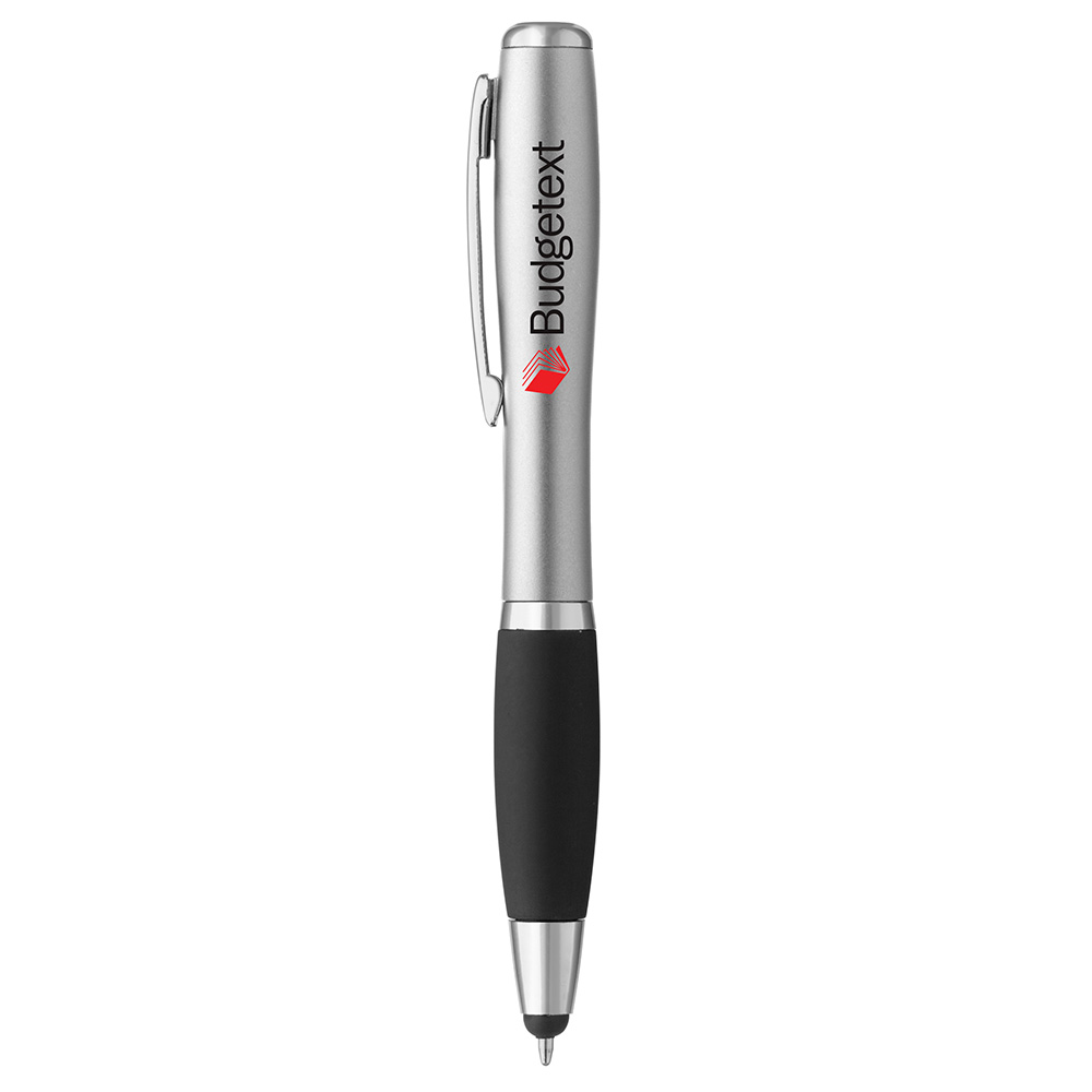 Curvaceous Stylus Ballpoint With Light