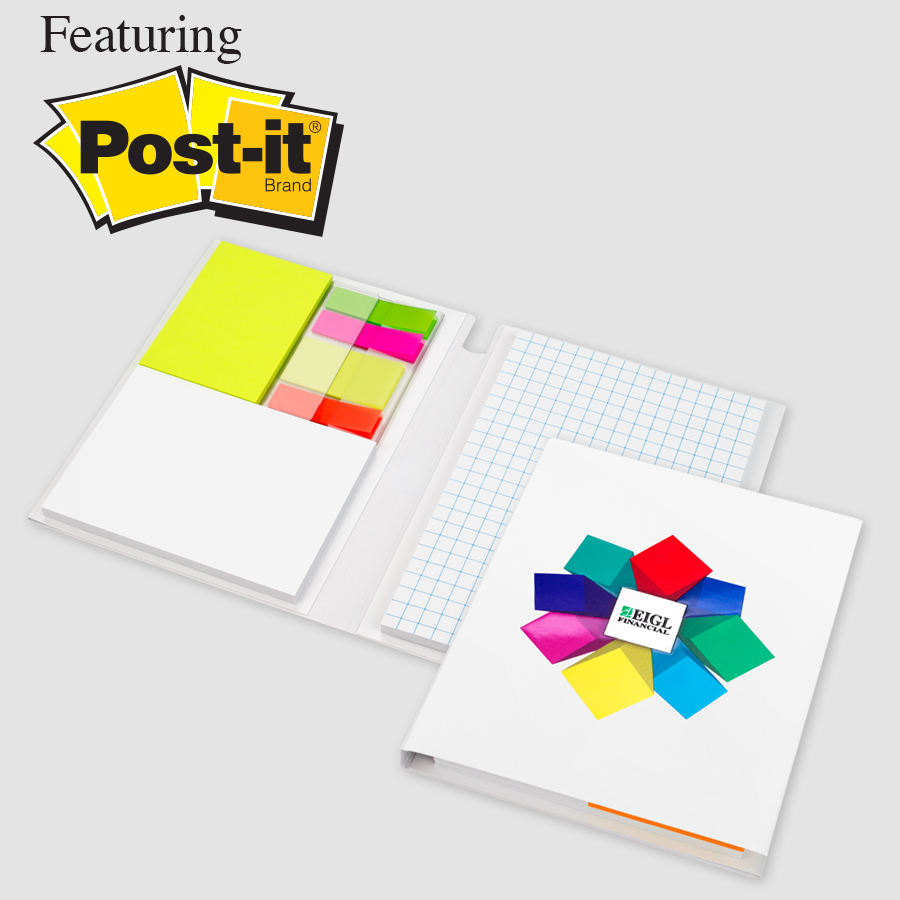 Essential Journal featuring Post-it® Notes and Flags — Option 2