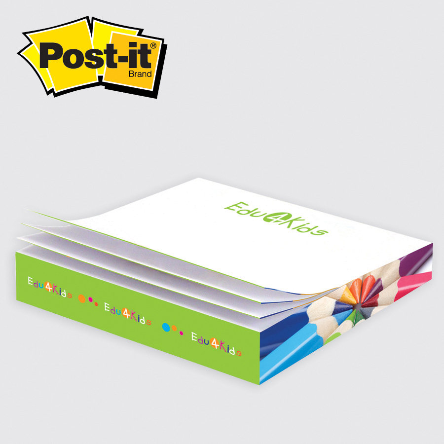 Post-it® Custom Printed Notes Slim-Cube