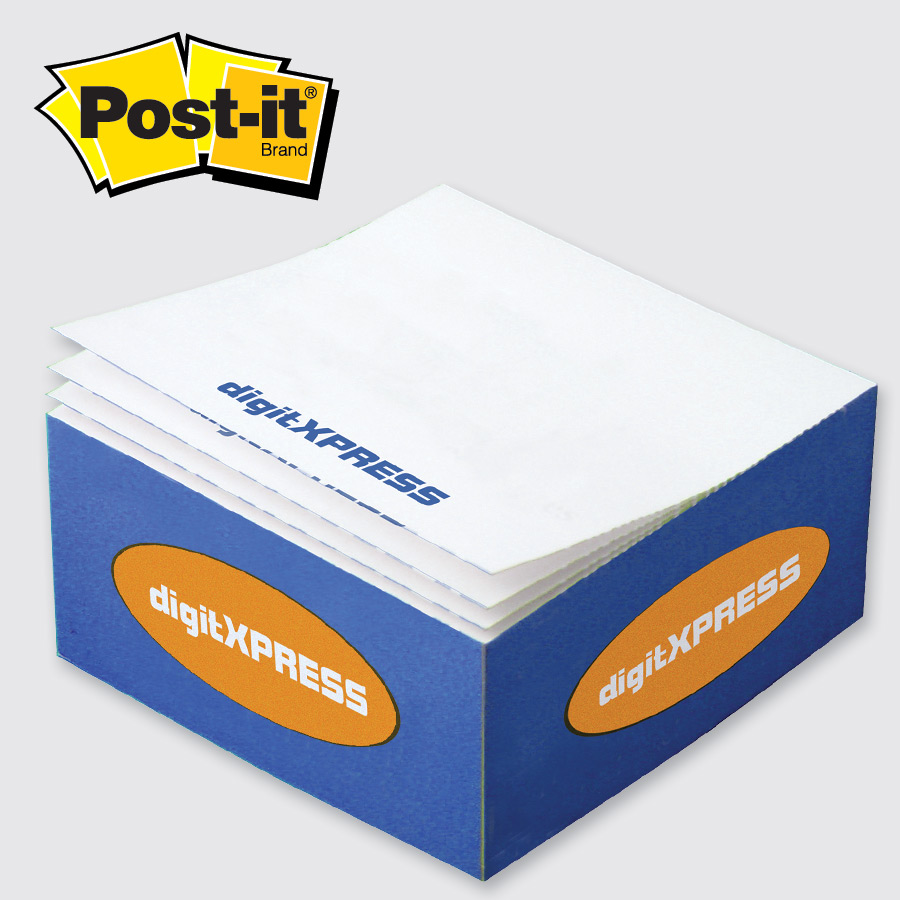 Post-it® Custom Printed Notes Half-Cube