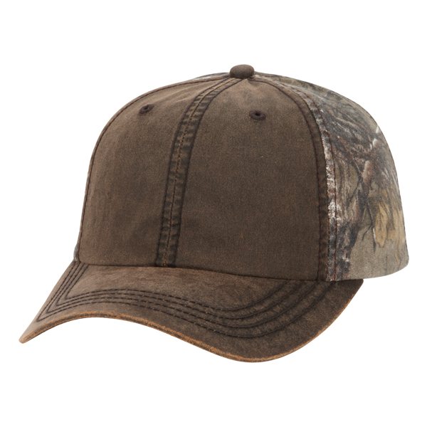 Wax Cloth Camo Cap